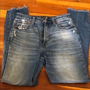 Abercrombie and Fitch high rise jeans